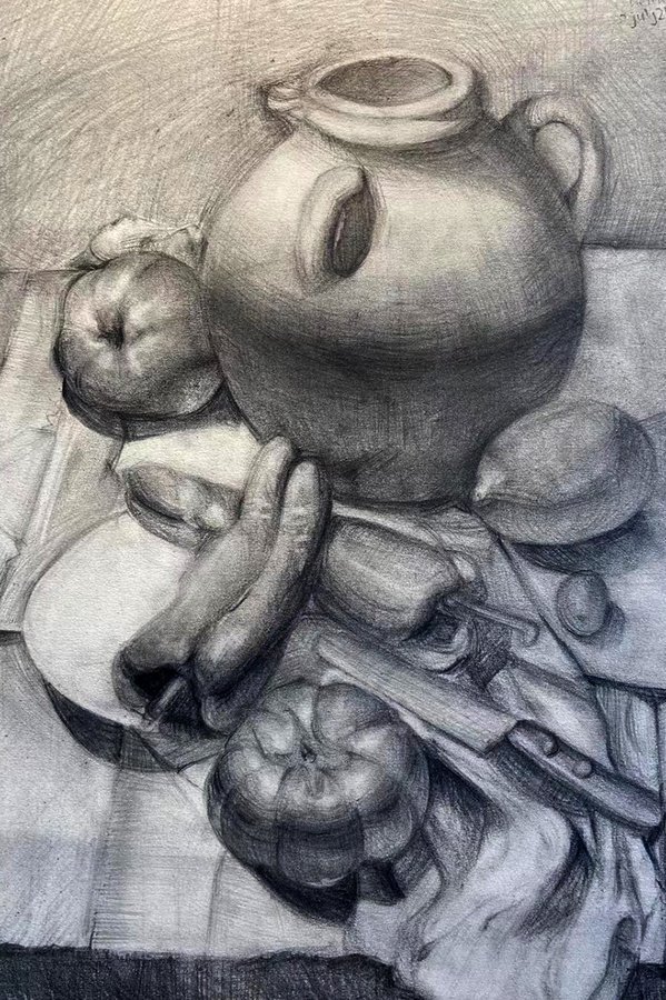 Still Life with Drapery
